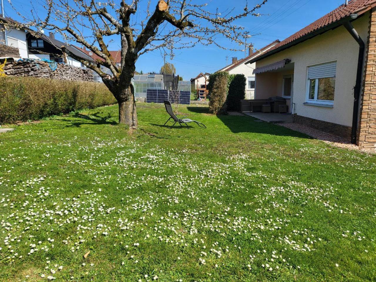Ferienwohnung Naehe Legoland Mit Grossem Garten Und Terrasse Sontheim an der Brenz Экстерьер фото